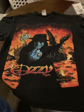 2006 Ozzy Osbourne Concert Tour T - Shirt Size Large