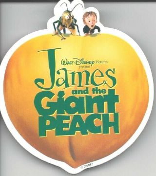James And The Giant Peach Promo Pin From Disney Pre - Owned