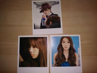 Snsd Girls Generation Taeyeon Mr.  Mr.  Official Polaroid Photocards
