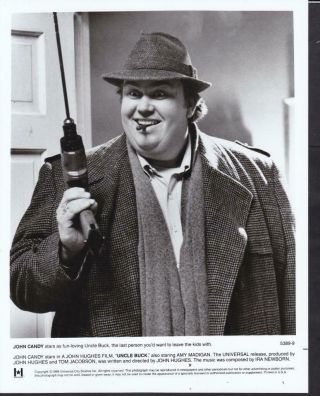 John Candy Face Closeup In Uncle Buck 1989 Vintage Movie Photo 38493