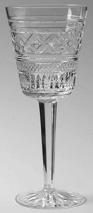 2 Waterford Crystal Jaipur Water Goblets 8 1/4 " Michael Aram Nos W/boxes