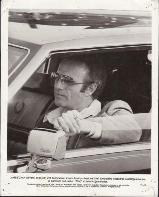 James Caan Face Closeup In Thief 1981 Vintage Movie Photo 37843