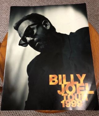 Billy Joel Tour Program | Book | 1999 Concert Tour