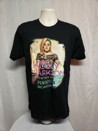 2015 Kelly Clarkson Piece By Piece Tour Adult Large Black Tshirt