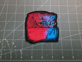 Creepshow Fluffy The Crate Monster Movie Decal Sticker 80s Horror Stephen King