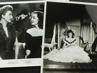 Two 1950 All About Eve Movie Still Photos Bette Davis
