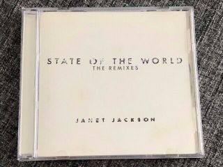 Janet Jackson - State Of The World The Remixes Japan 1991 13 Tracks Rare