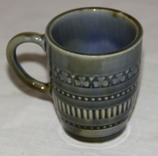 Demitasse Mug In Shamrock By Wade Irish Porcelain