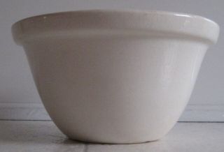 antique ironstone mixing bowl - W.  Adams & Sons 3