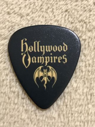 Hollywood Vampires “johnny Depp” 2018 Tour Guitar Pick “ultra Rare”
