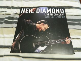 Neil Diamond 2008 Home Before Dark Tour Concert Program Book