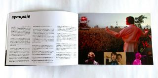 OASIS Supersonic JAPAN MOVIE PROGRAM BOOK 2016 Mat Whitecross Liam Gallagher 3