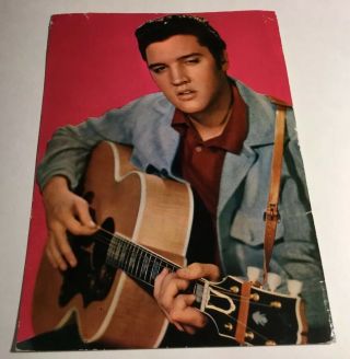 Elvis Vintage Postcard Promo Photo From 1956 / Oversized