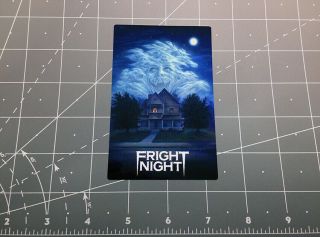 Fright Night Decal Sticker 1985 Horror Movie Film Halloween Cult Classic Vampire