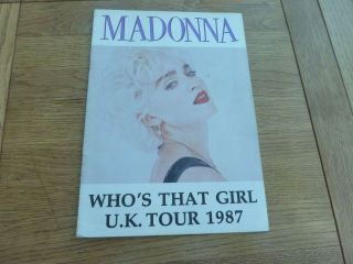 1987 Madonna Who 