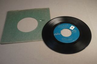 Vintage 45 Rpm / Ep Record Four By The Beatles Roll Over Beethoven Etc.