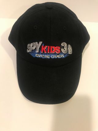 Spy Kids 3 - D Game Over Cap Hat Black Unisex Size Teens Adults