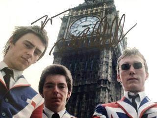 The Jam Signed Picture 2