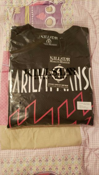 Marilyn Manson Killstar Use Your Fist Hockey Dress Size Xl