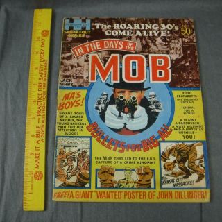 In The Days Of The Mob Jack Kirby No.  1 Hampshire Dist.  No Poster