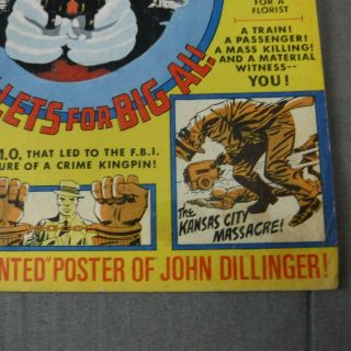 In The Days Of The Mob Jack Kirby No.  1 Hampshire Dist.  No Poster 4