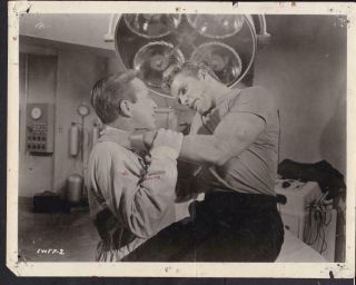 Whit Bissell Gary Conway In I Was A Teenage Frankenstein 1957 Movie Photo 38206