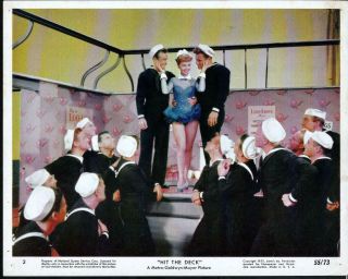 Debbie Reynolds And Russ Tamblyn In Hit The Deck 1955 Vintage Movie Photo 37622
