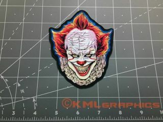 Pennywise It Decal Sticker Horror Chapter 2 Two Movie Clown Teeth Stephen King