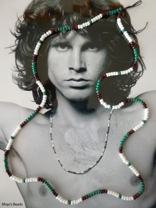 Jimbo Jim Morrison Doors 1967 Young Lion Cobra Photo Shoot Beads