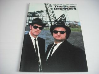The Blues Brothers Japan Movie Program Brochure John Belushi Dan Aykroyd