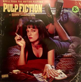 Pulp Fiction Promotional Soundtrack Poster,  Cond,  Framable