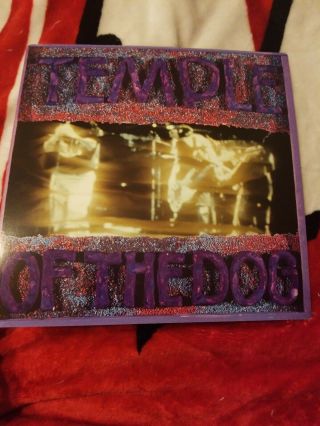 Temple Of The Dog Double Sided Promo Poster Flat 12x12 Pearl Jam