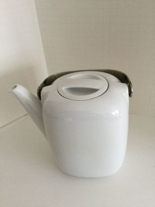 Mcm Rosenthal Studio Linie Suomi All White Coffee/tea Pot Vintage