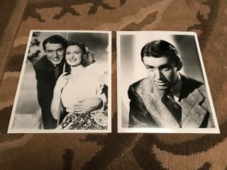 Classic Movie Film Stars 8x10 Photo Print Jimmy James Stewart Donna Reed