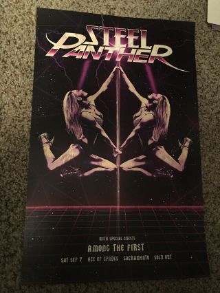 Steel Panther Poster 11x7 Promo