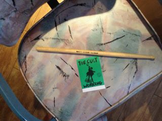 The Cult Matt Sorum Tour Drum Stick/ Pass