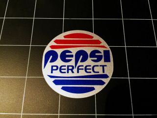 Pepsi Perfect Back To The Future 2 Bttf Ii Decal Sticker Prop Screen Accurate