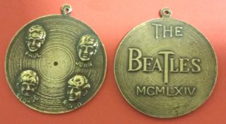 ♫ Beatles 1964 Usa Commemorative Tour Coin/medallion Rare Collectable 2 ♫