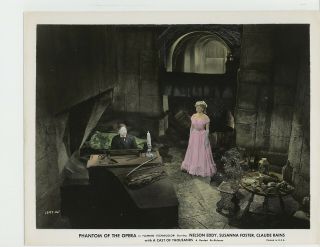 Phantom Of The Opera R1948 161 Claude Rains,  Susanna Foster Color Tinted Orig