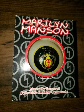 Vintage Marilyn Manson Ornament Antichrist Superstar Nib Winterland Productions