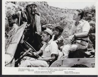 Kirk Douglas Cast A Giant Shadow 1966 Vintage Movie Photo 27774