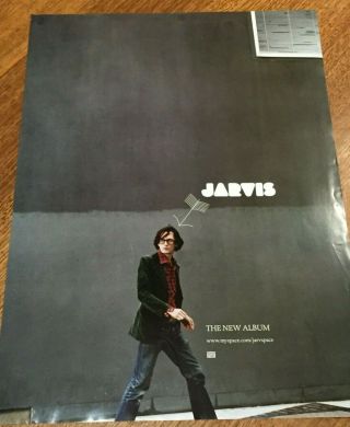 Jarvis Cocker (pulp) Rare Aussie/oz Instore Promo Poster