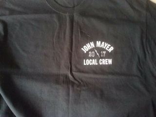 John Mayer Local Crew T Shirt Never Worn Xl Black Gildan 2017