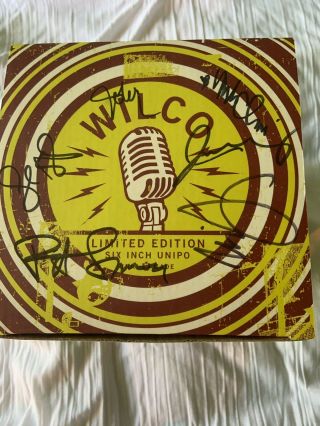 Rare Limited Edition Signed Unipo Unkl 6 " Wilco Vinyl Figure