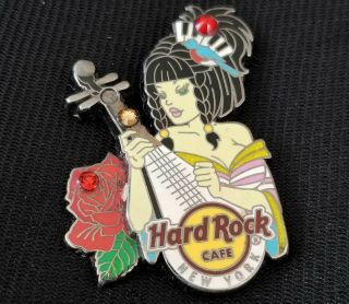 Hard Rock Cafe York Pin Anime Girl Series Le Pin