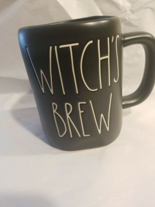 Rae Dunn Witch’s Brew Black Mug 2019 Halloween