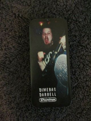 Dimebag Darrell 3 Guitar Picks And Tin