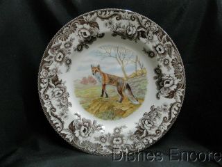 Spode Woodland Red Fox,  England: Dinner Plate (s),  10 3/4 ",  Box