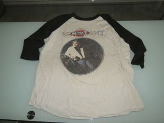 Vintage 1982 - 83 Concert T - Shirt Tee Johnny Van Zant Band The Wild Ones