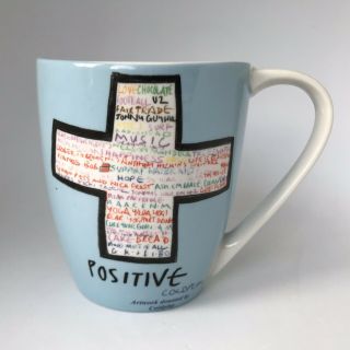 Coldplay Positive Whatever It Takes Churchill Music Memorabilia Mug Cup Rare
